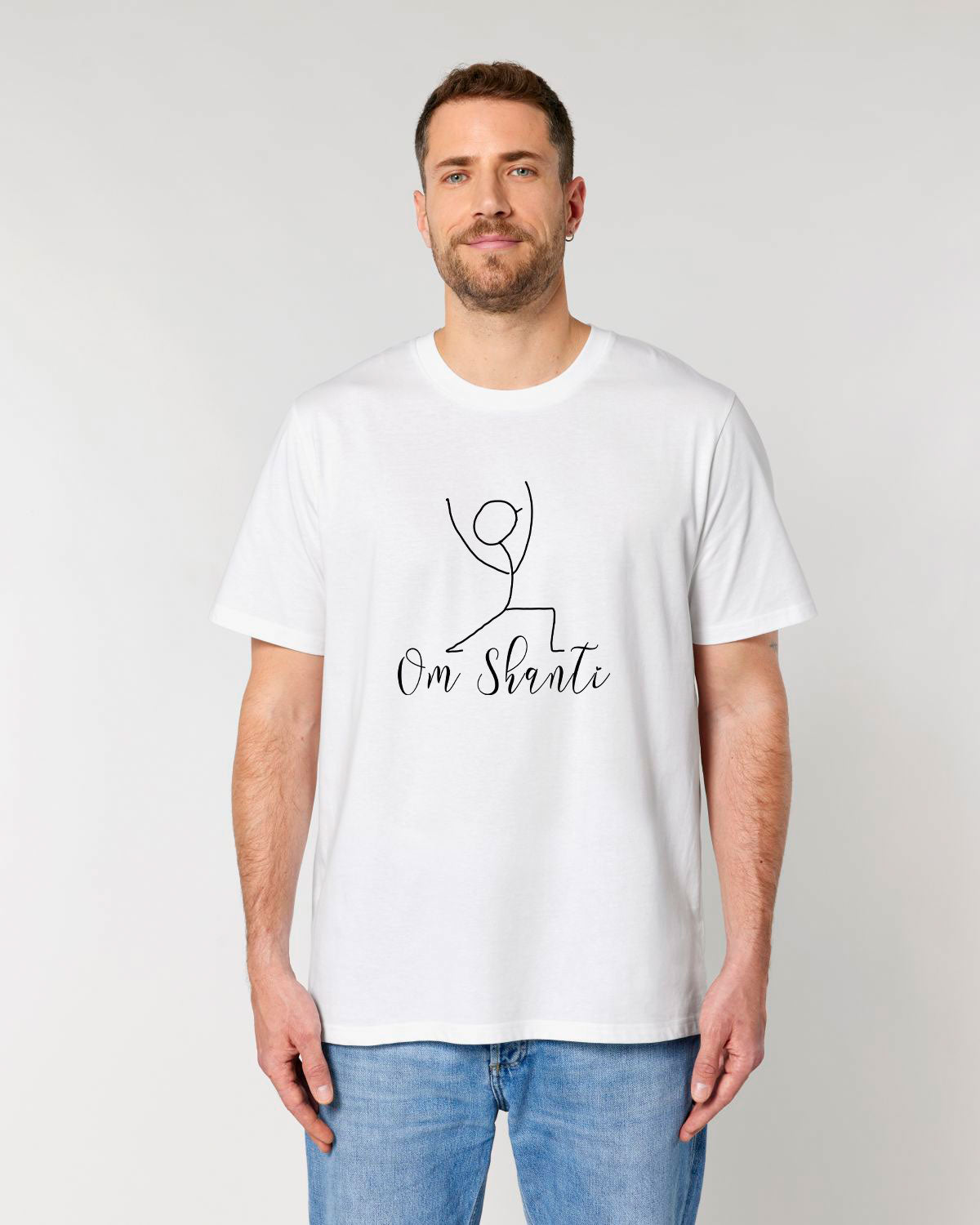 Unisex Yoga T-Shirt "Om Shanti"