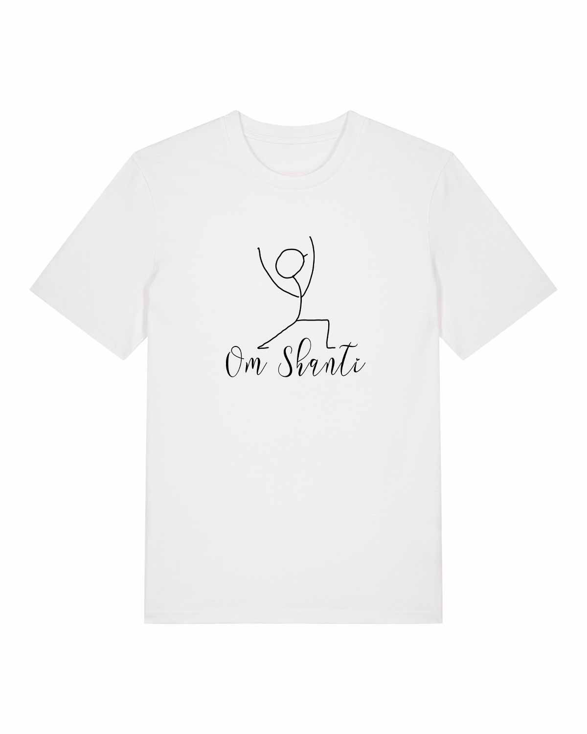 Unisex Yoga T-Shirt "Om Shanti"