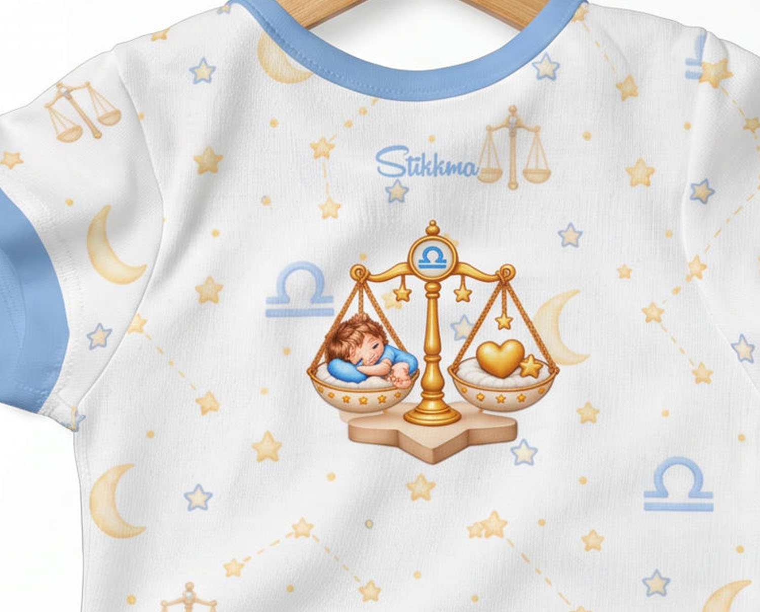 Sternzeichen Skorpion Baby Body inkl. Name (Druck)