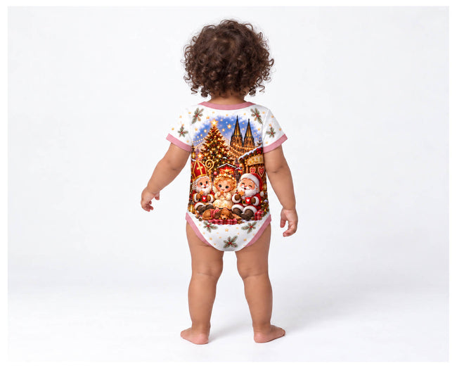Kölner Weihnachtsmarktfreunde Weihnachts Baby Body inkl. Name (Druck)