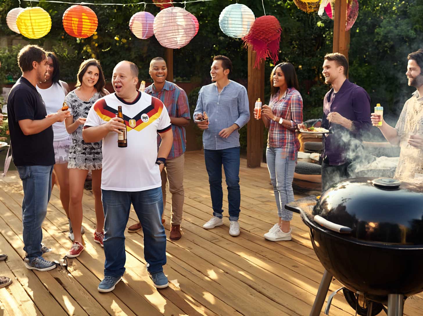 Deutschland WM 2026 Fan-Trikot Heim  inkl. Name und Nummer (Druck)