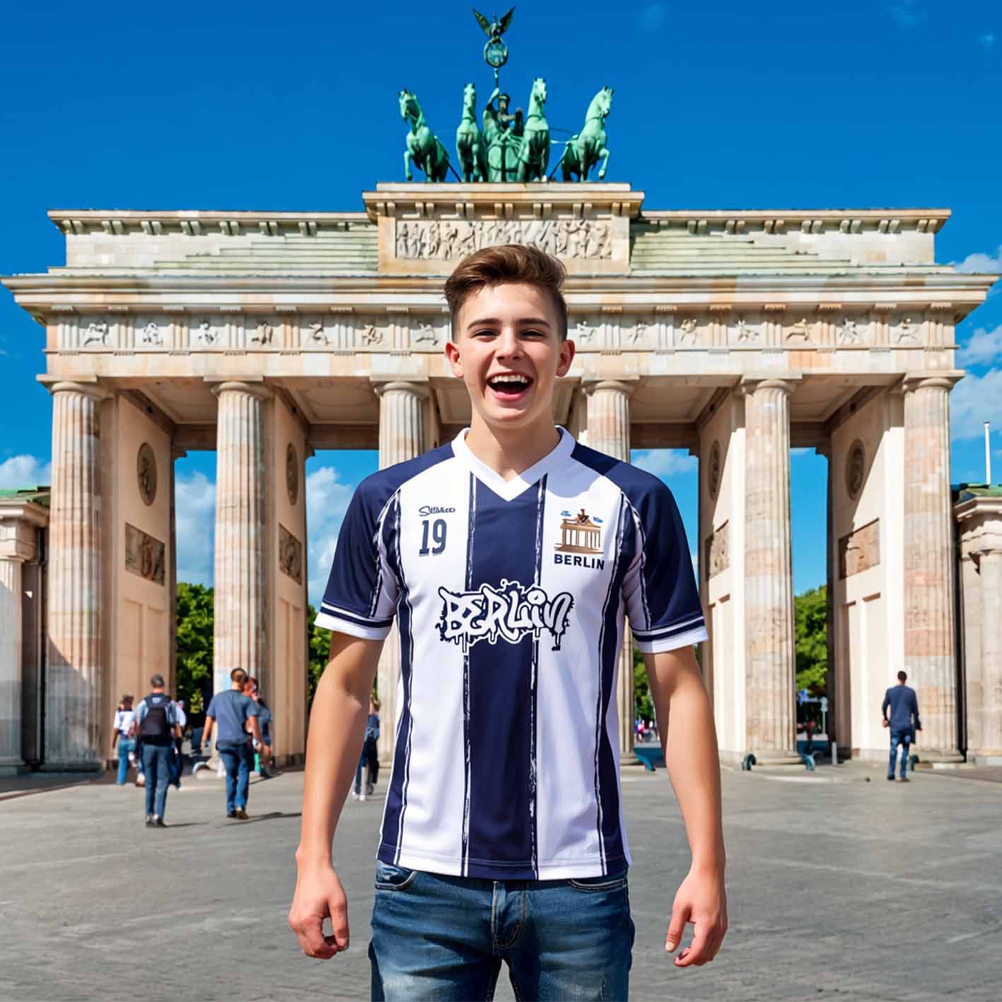 Berlin Fan-Trikot Heim Saison 25/26 inkl. Name und Nummer (Druck)