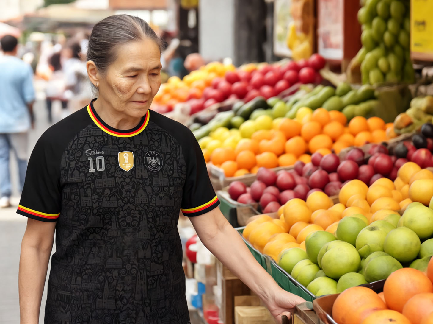 Deutschland WM 2026 Fan-Trikot Special Black inkl. Name und Nummer (Druck)