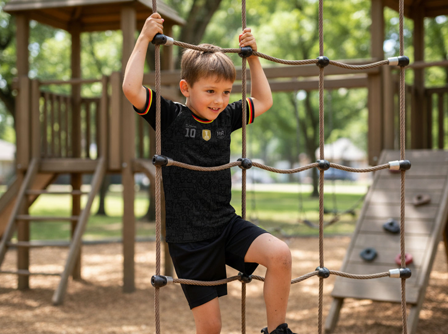 Deutschland WM 2026 Fan-Trikot Special Black inkl. Name und Nummer (Druck)