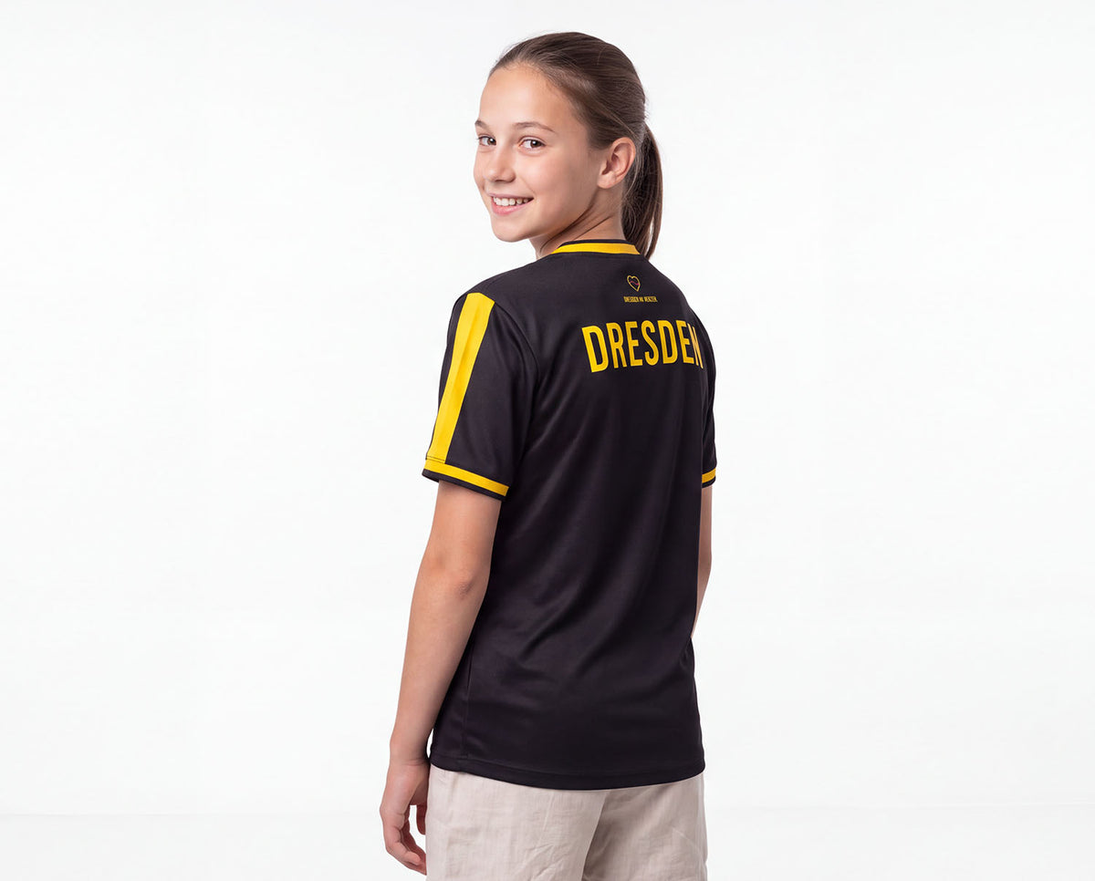 Dresden Fan-Trikot Kids 26/27 Auswärts inkl. Name und Nummer (Druck)