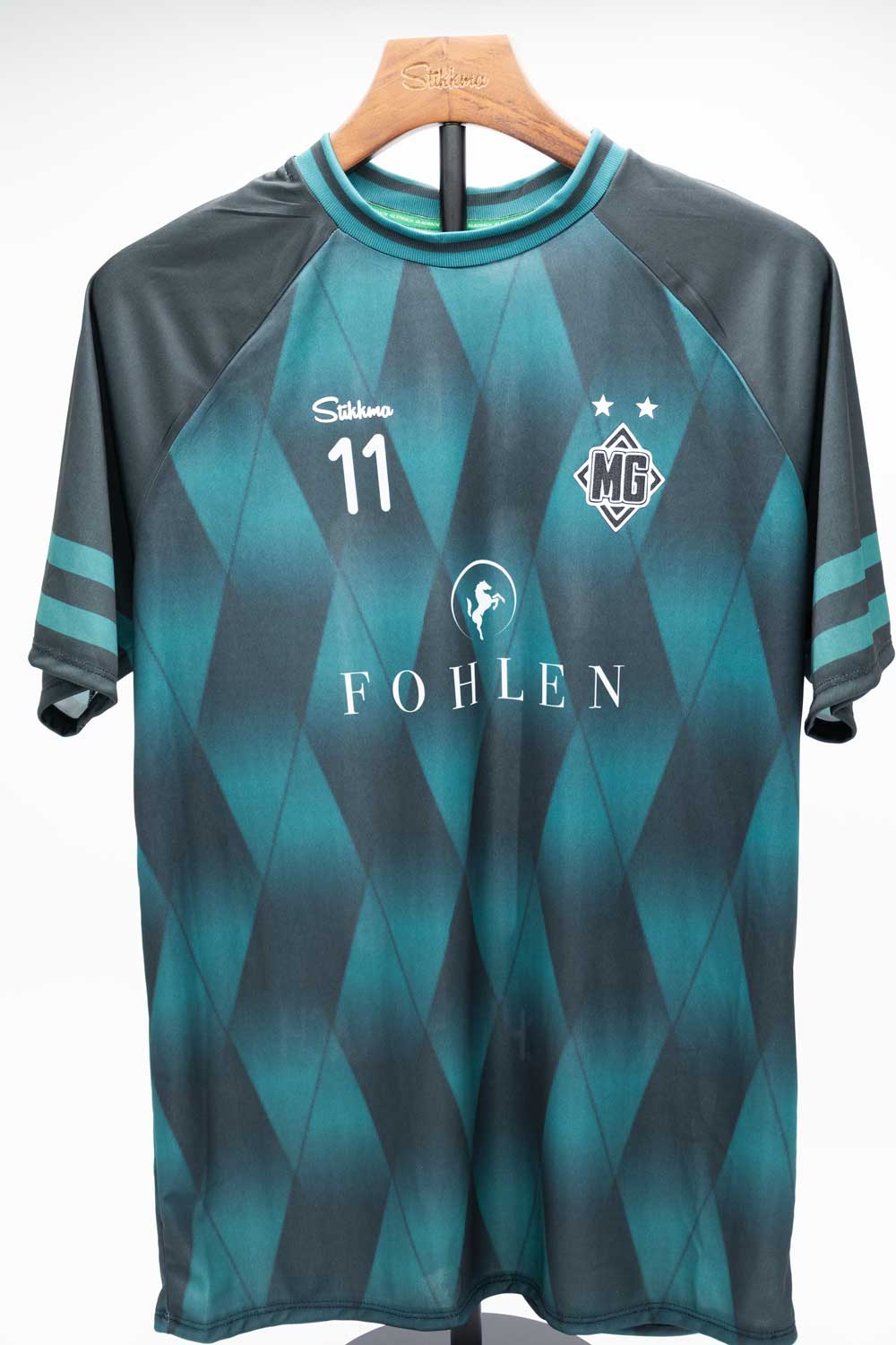 Mönchengladbach Fan-Trikot Auswärts Saison 25/26 inkl. Name und Nummer (Druck)