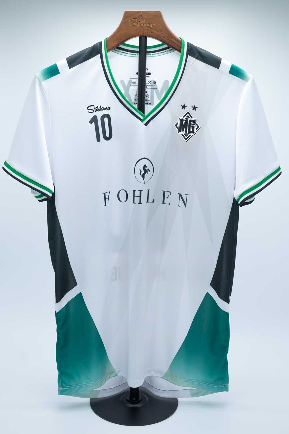Mönchengladbach Fan-Trikot Heim Saison 25/26 inkl. Name und Nummer (Druck)
