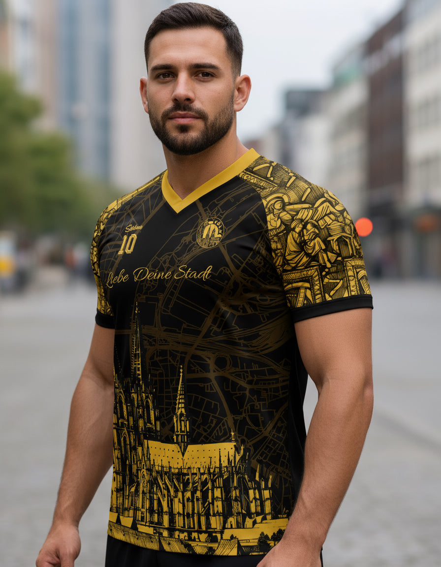 Köln Fan-Trikot Dom Edition Saison 25/26 inkl. Name und Nummer (Druck)