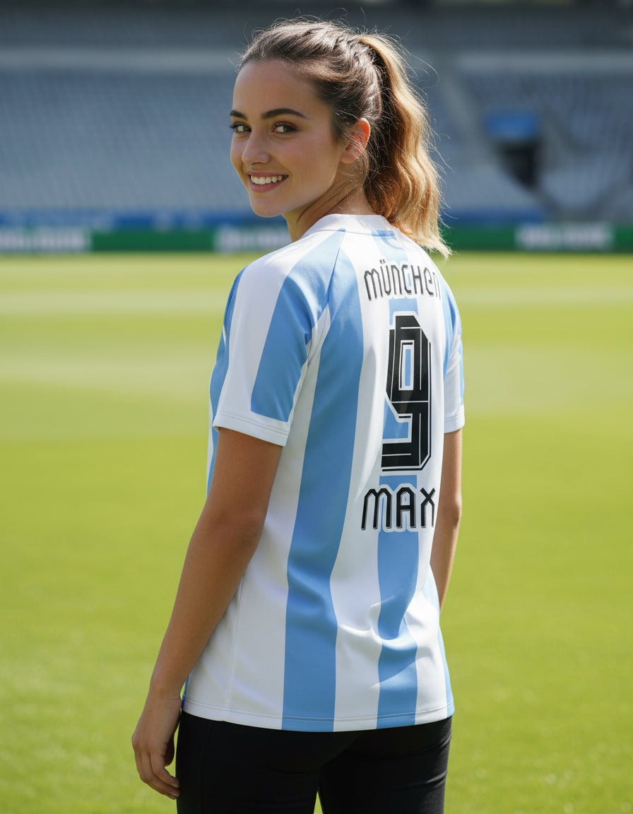 München Fan-Trikot Heim Saison 25/26 inkl. Name und Nummer (Druck)