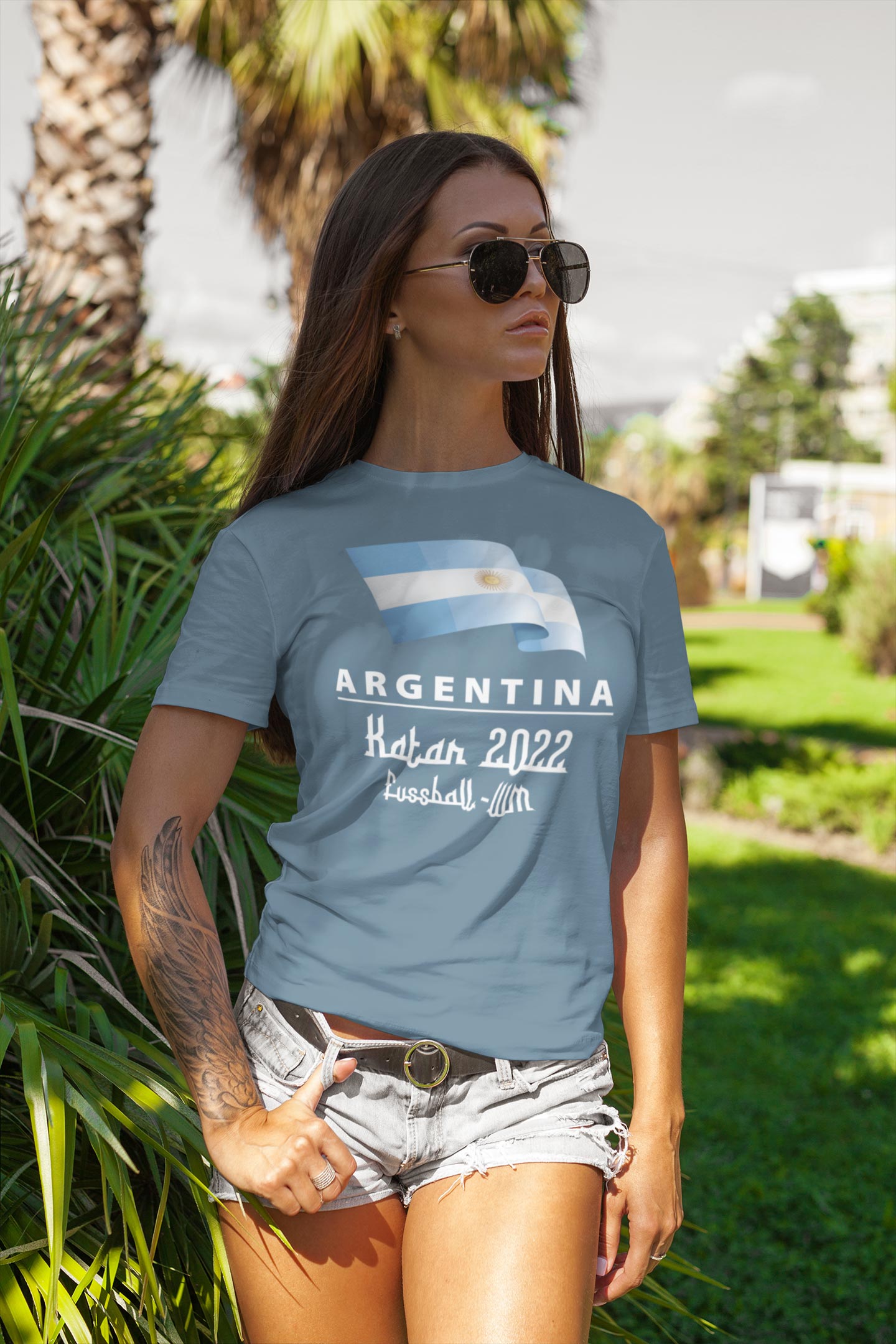 WM-Shirt-Argentinien-Frau