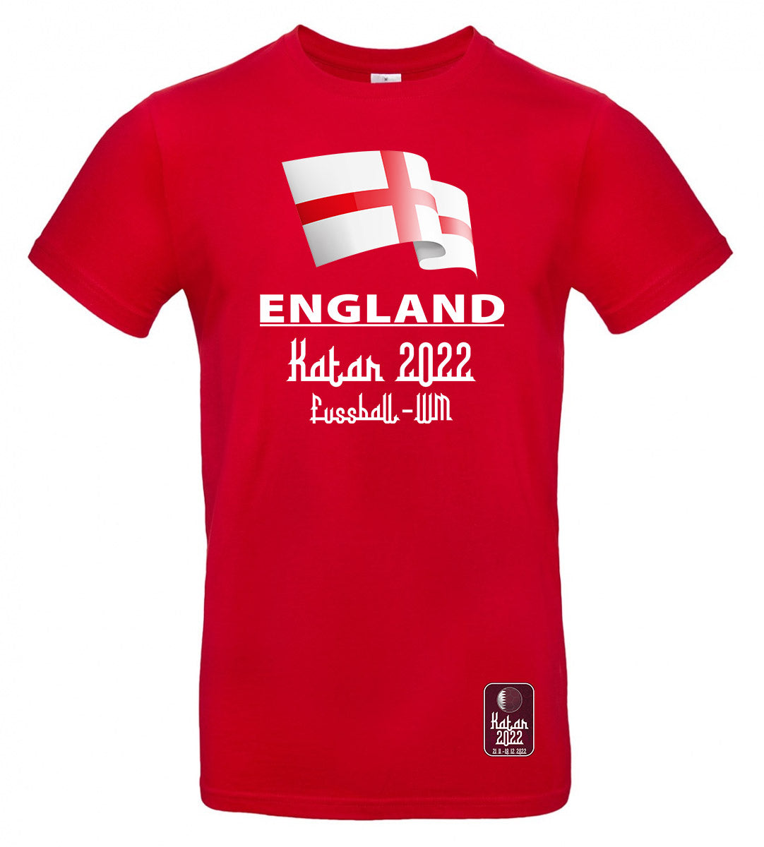 WM-Shirt-England-rot